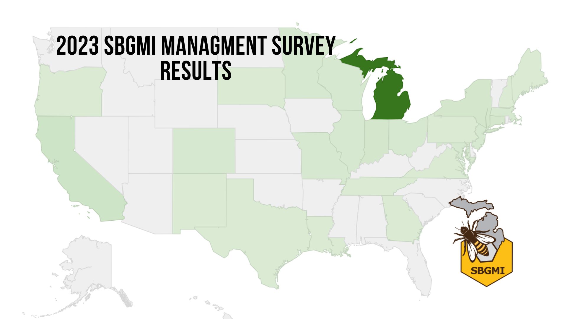 SBGMI Michigan Hobbyist and Sideline Beekeeper Management Survey 2023